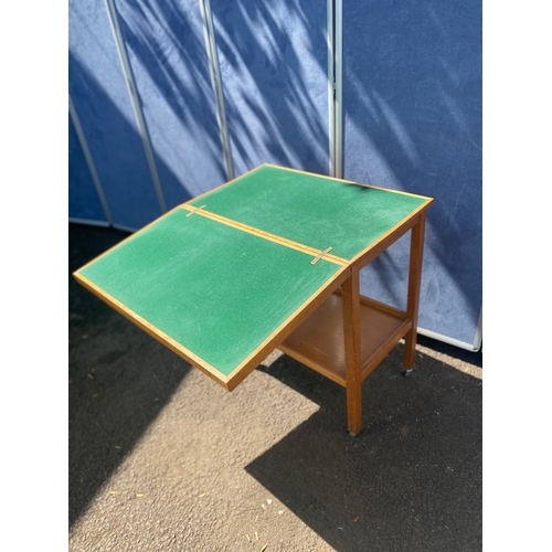 299 - Fold out games table/trolley.

See images for dimensions.