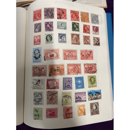 40 - Quantity of 19th - early 20th century British and World Stamps in folders + loose stamps