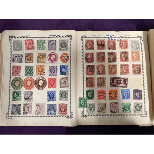 40 - Quantity of 19th - early 20th century British and World Stamps in folders + loose stamps