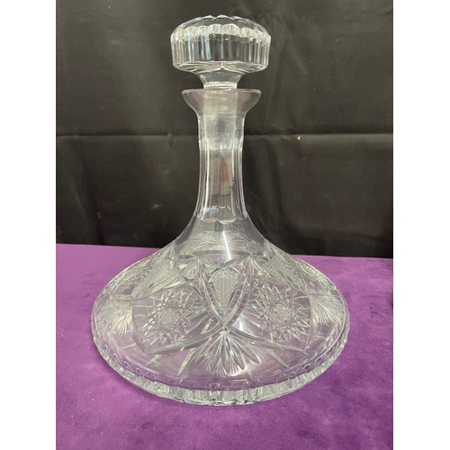 51 - Three Crystal Decanters