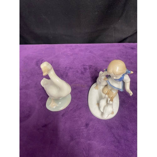 53 - Two ceramic figurines Lladro