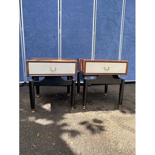 392 - A set of mid century G Plan bedside cabinets. 

Dimensions- 18