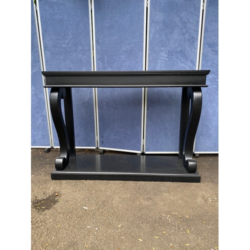 405 - Black console table.

Dimensions - 55