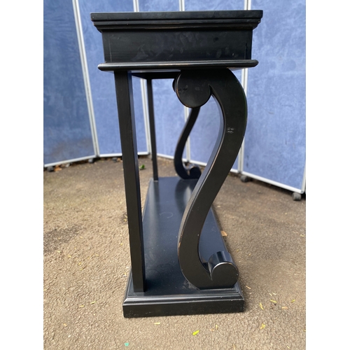 405 - Black console table.

Dimensions - 55