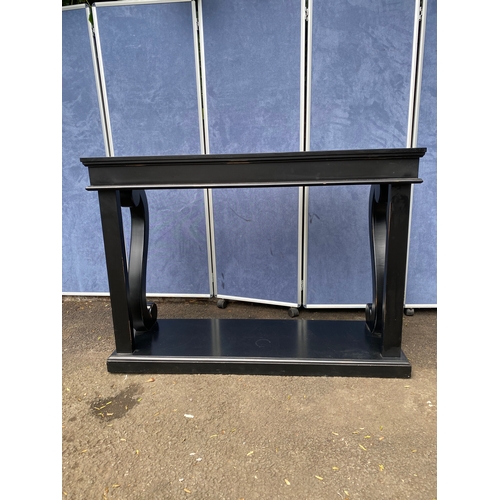 405 - Black console table.

Dimensions - 55