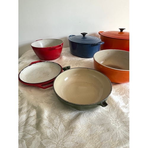 61 - Quantity of Vintage & Modern Le Creuset + Others