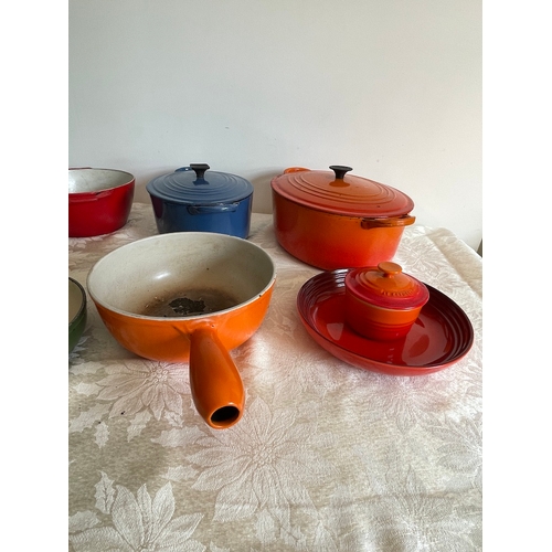 61 - Quantity of Vintage & Modern Le Creuset + Others