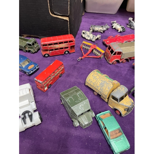 74 - Quantity of Vintage Dinky / Corgi Vehicles + others toys