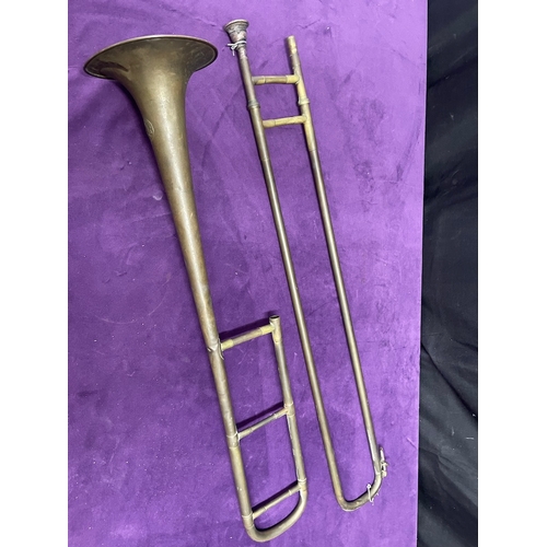 81 - Vintage Brass Trumpet Standard Class