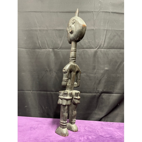 83 - Vintage Early 20th Century African Tribal Figure - Luluwa? - 54cm