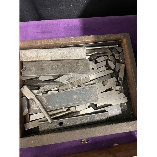 86 - Vintage Engineers Chest including tools / micrometers etc