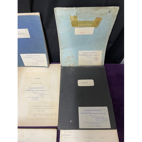 88 - Large quantity of original vintage playwright / theatre scripts - Trumpet & Drums, Love Affair with ... 