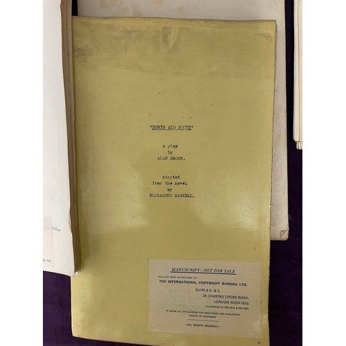 88 - Large quantity of original vintage playwright / theatre scripts - Trumpet & Drums, Love Affair with ... 