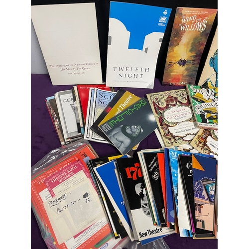 91 - Large quantity of vintage 1960's-1980's theatre programmes of various plays / theatres - Direct from... 