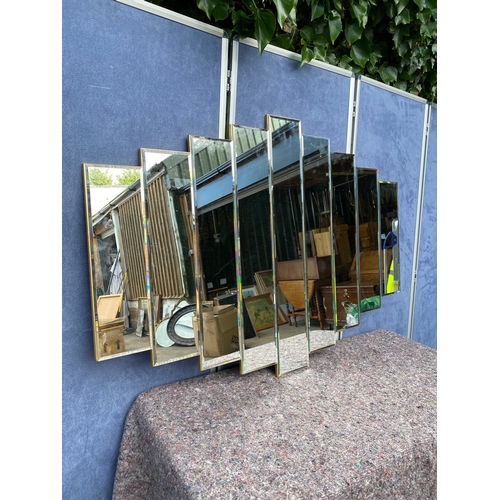 440 - Large modern Art Deco Style Mirror 

Dimensions - 36