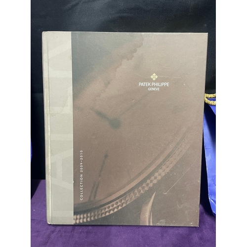 101 - Patek Philippe Watch Art Grand Exhibtion  20215 London Gift Bags with sealed books + Patek Philippe ... 