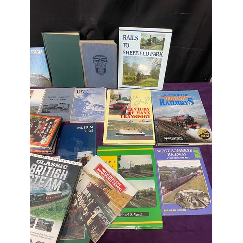 105 - Large quantity of Railway / Locomotive / Train Books and DVDs