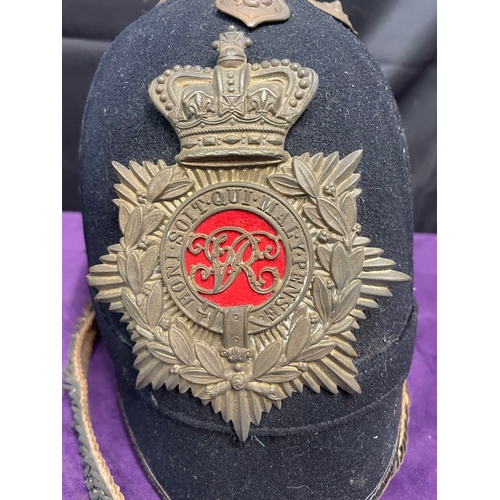 111 - Victorian Officers / Cavalry Helmet + Top Hat