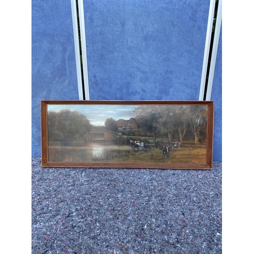 458 - Signed Vintage landscape

Dimensions - 33