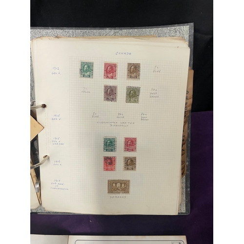 132 - Large quantity of stamp albums and loose stamps 19th-20th century British , Commonwealth and World