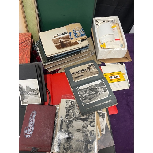 134 - Large quantity of Black & White Photographs & Postcards 19th century to Mid 20th Century