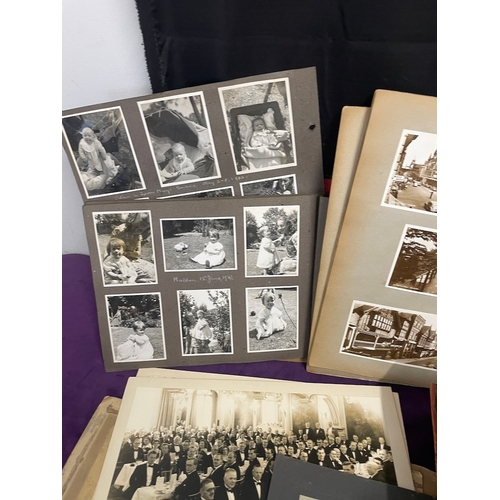 134 - Large quantity of Black & White Photographs & Postcards 19th century to Mid 20th Century