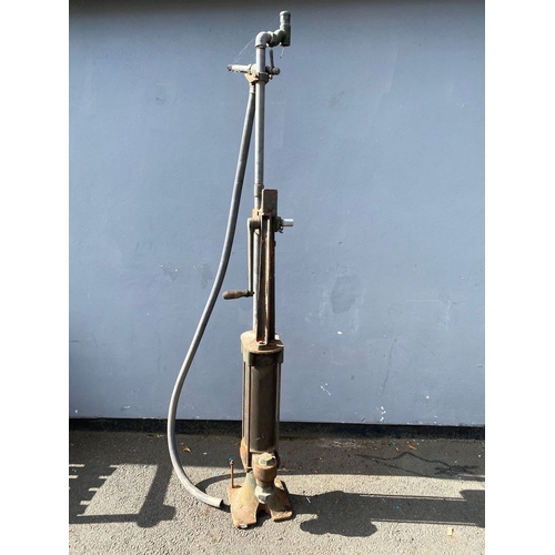 108 - Early 20th Century Vintage Wayne Petrol Hand Pump - 80