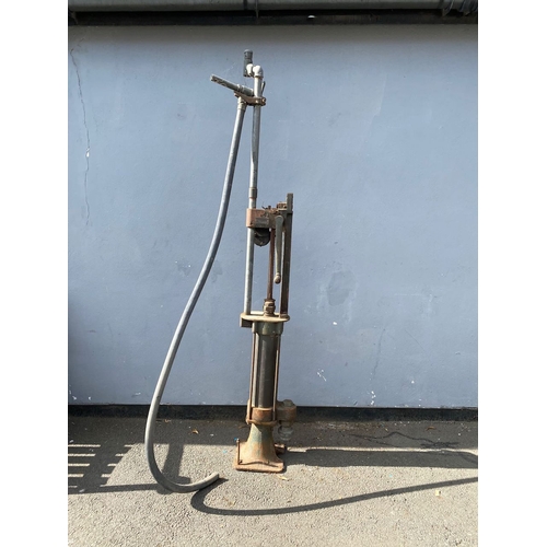 108 - Early 20th Century Vintage Wayne Petrol Hand Pump - 80