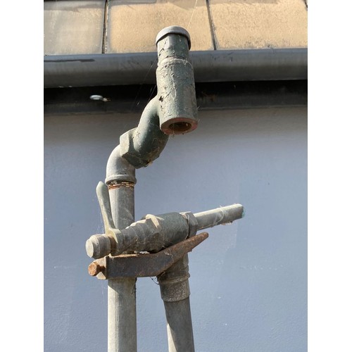 108 - Early 20th Century Vintage Wayne Petrol Hand Pump - 80