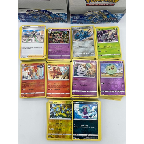 82 - Large quantity of over 700 Pokemon TCG Silver Tempest Cards including commons, uncommon, Rare, Rever... 