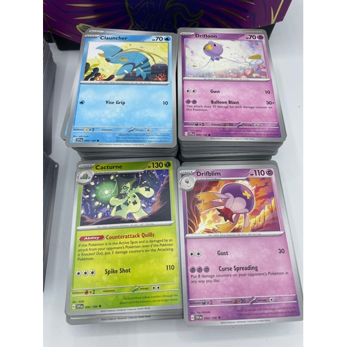 83 - Large quantity of over 800 Pokemon TCG playing cards from Scarlet & Violet Series 1 & 2 includes, co... 