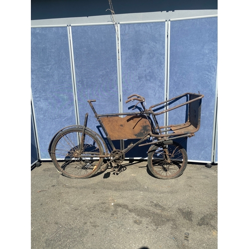 Vintage Hercules butchers bike