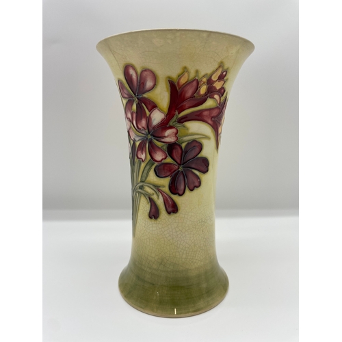 114 - Vintage William Moorcroft Vase Signed - 21cm x 12cm