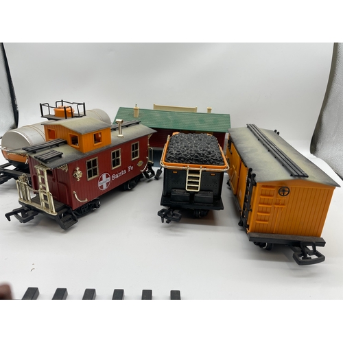 78 - Vintage 1980's New Bright Train Set with tracks