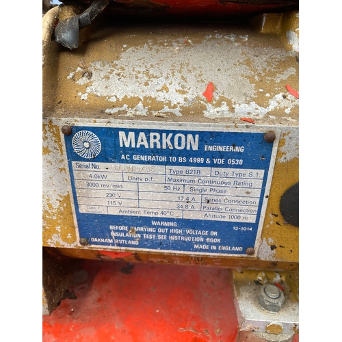 287 - Markon 110/240 v Generator