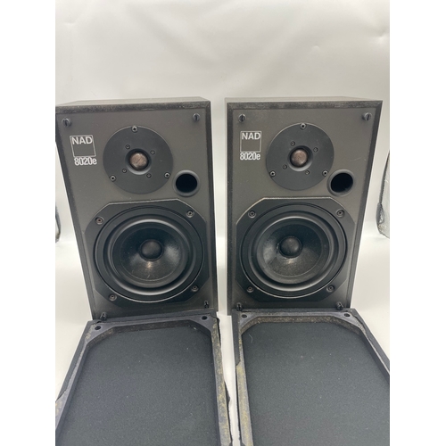 268 - Pair of NAD 8020e Shelf Speakers