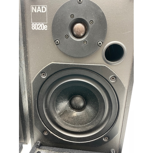 268 - Pair of NAD 8020e Shelf Speakers