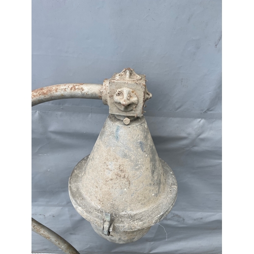 279 - Vintage Cast Revo Tipton Street Lamp 1.3m