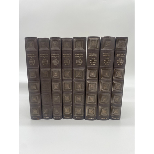 276 - Collection of Eight Winston Churchill Books by Heron Books