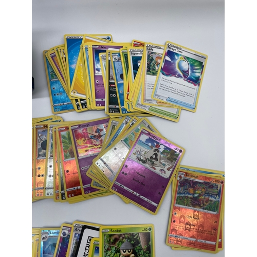 87 - Collection of various Pokemon Cards including commons, uncommon, rare, holo's , reverse holos, Crown... 