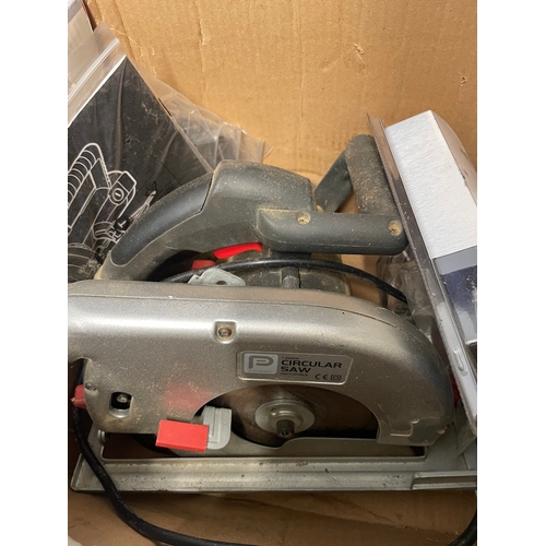 296 - Compound Mitre Saw & Two Circular Saws