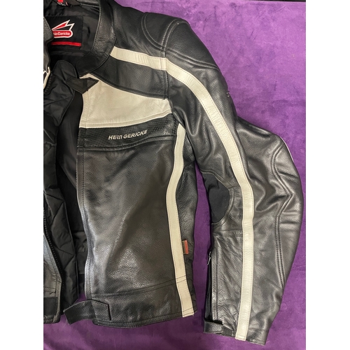 99 - Mens Hein Gericke 36 UK Leather Motorbike Jacket