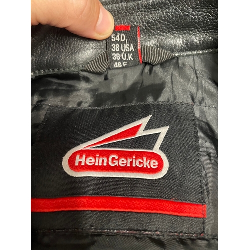 99 - Mens Hein Gericke 36 UK Leather Motorbike Jacket