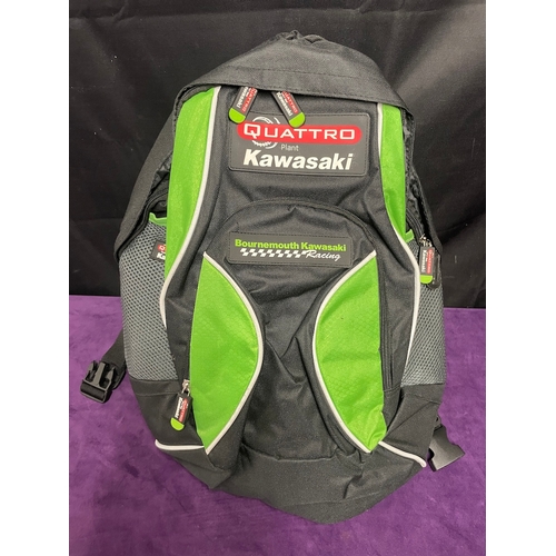 102 - Kawasaki Quattro Plant Bournemouth Racing Back pack