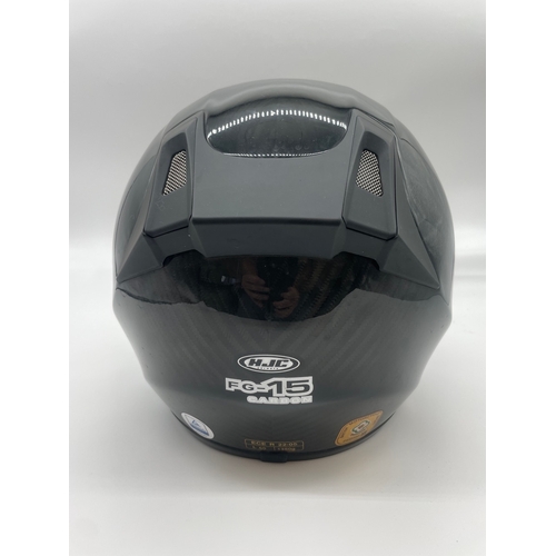 93 - HJC FG15 Carbon Motorbike Helmet Large