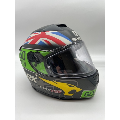 92 - SHARK SPEED-R CARBON SERIES 2 REDDING GO&FUN Motorbike helmet  Medium