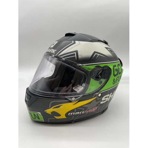 92 - SHARK SPEED-R CARBON SERIES 2 REDDING GO&FUN Motorbike helmet  Medium