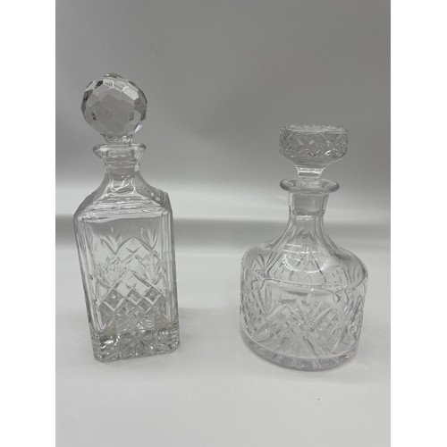 152 - Lot of Four Vintage Cut Crystal Decanters