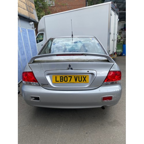 112 - 2007 Mitsubishi Lancer 1.6 Petrol Running ULEZ Compliant