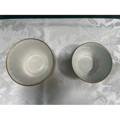 60 - A pair of Royal Crown Derby Imari Pattern Soup Bowls c1984/85